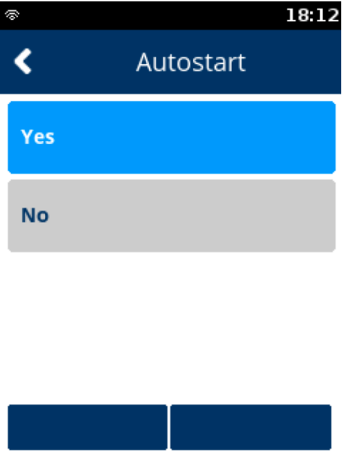 autostart for verifone terminal